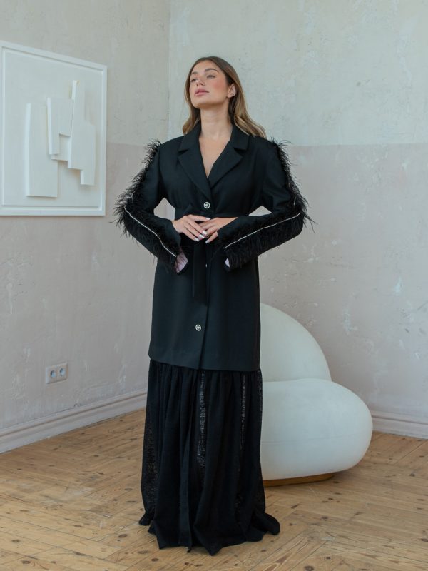 Платье пиджак BLACK COUTURE collection