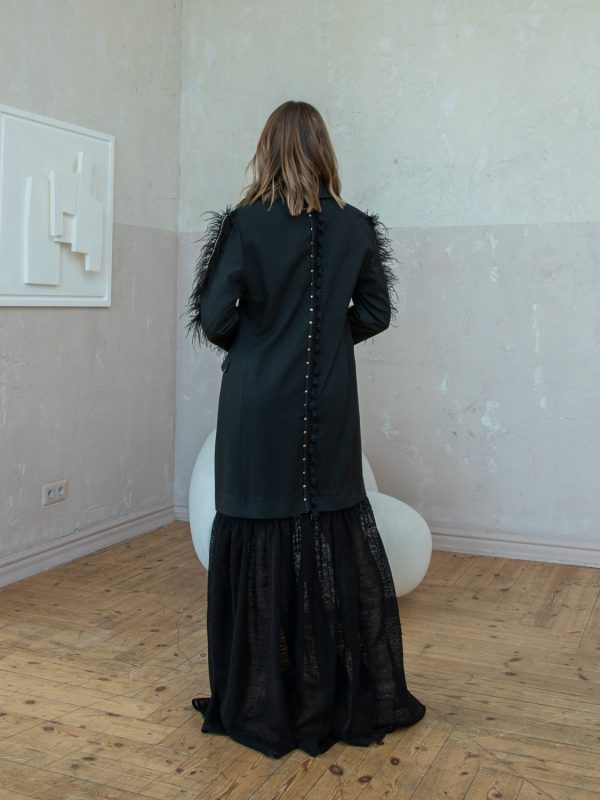 Платье пиджак BLACK COUTURE collection