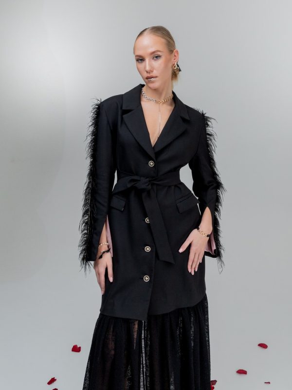 Платье пиджак BLACK COUTURE collection